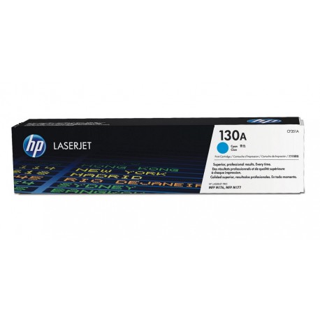 HP 130A cyan toner cartridge (CF351A)