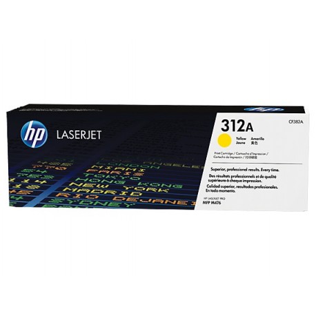 HP 312A yellow toner cartridge (CF382A)