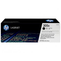 HP 305X juoda didesnės talpos tonerio kasetė (CE410X)