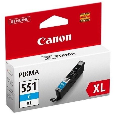 Canon CLI-551CXL higher capacity cyan ink cartridge (CLI-551CXL)