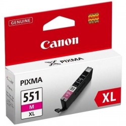 Canon CLI-551MXL didesnės talpos purpurinė rašalo kasetė