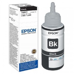 Epson T6641 black ink bottle (C13T664140)