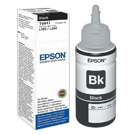 Epson T6641 black ink bottle (C13T664140)