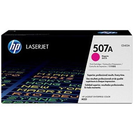 HP 507A magenta toner toner cartridge (CE403A)