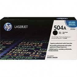 HP 504A black toner cartridge (CE250A)