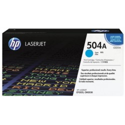 HP 504A cyan toner cartridge (CE251A)