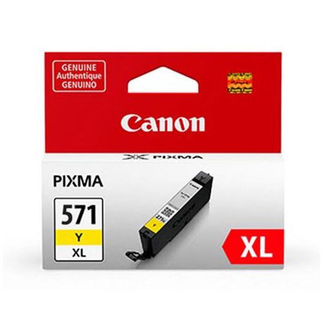 Canon CLI-571YXL higher capacity yellow ink cartridge