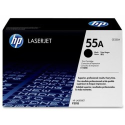 HP 55A black toner cartridge (CE255A)