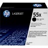 HP 55X higher capacity black toner cartridge