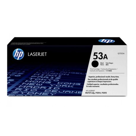 HP 53A juoda tonerio kasete (Q7553A)