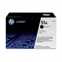 HP 51A black toner cartridge (Q7551A)