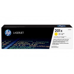 HP 201X higher capacity yellow toner cartridge (CF402X)