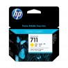 HP 711 yellow ink cartridge in a pack of 3 pcs.
