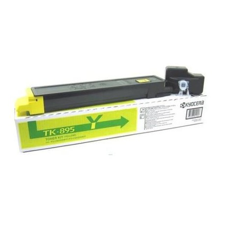 Kyocera TK-895Y yellow toner cartridge (TK-895Y)