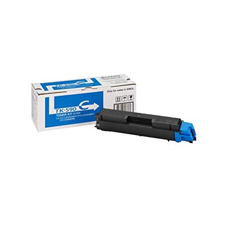 Kyocera TK-590C cyan toner cartridge (TK-590C)