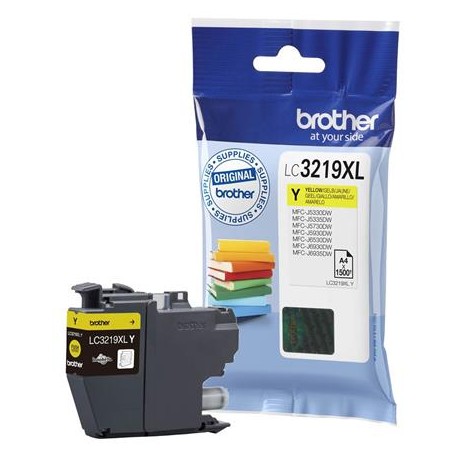 Buy Brother LC3219XL-Y higher capacity yellow ink cartridge