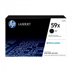 HP 59X higher capacity black toner cartridge, without chip