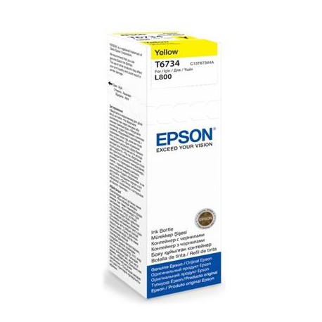 Epson T6734 yellow ink bottle (C13T67344A)