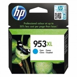 HP 953XL higher capacity cyan ink cartridge (F6U16AE)