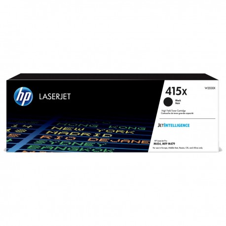 HP 415X higher capacity black toner cartridge (W2030X)