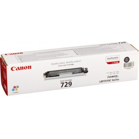 Canon Cartridge 729 black toner cartridge (Cartridge 729Bk
