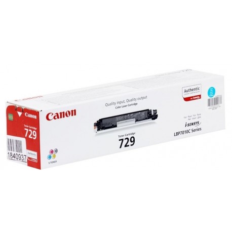 Canon Cartridge 729 žydra tonerio kasetė (Cartridge 729C)