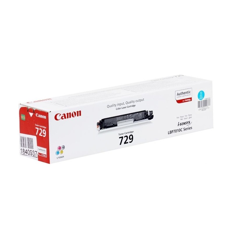 Injection exception Suffix Buy Canon Cartridge 729 cyan toner cartridge (Cartridge 729C