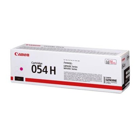 Canon Cartridge 054H didesnės talpos purpurinė tonerio kasetė