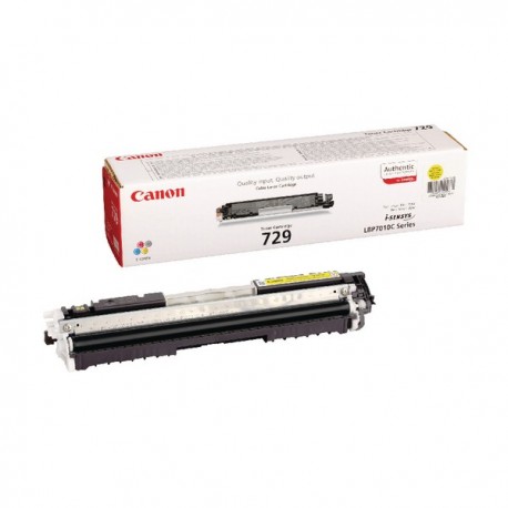 Canon Cartridge 729 yellow toner cartridge (Cartridge 729Y