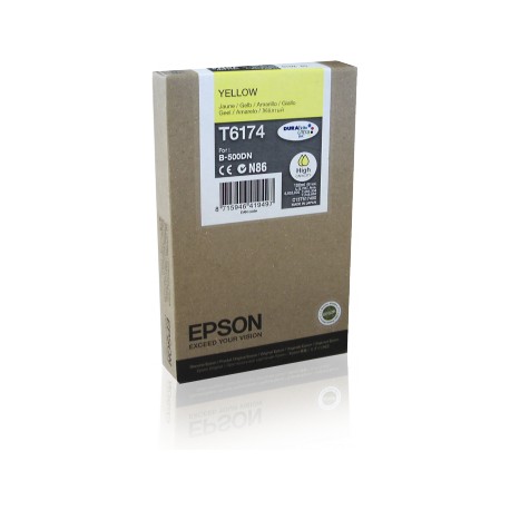 Epson T6174 didesnės talpos geltona rašalo kasetė