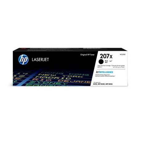 HP 207X higher capacity black toner cartridge (W2210X)