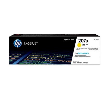 HP 207X higher capacity yellow toner cartridge (W2212X)