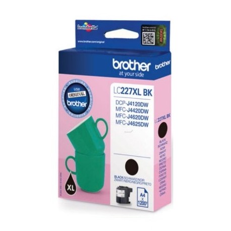 Brother LC227XLBK higher capacity black ink cartridge