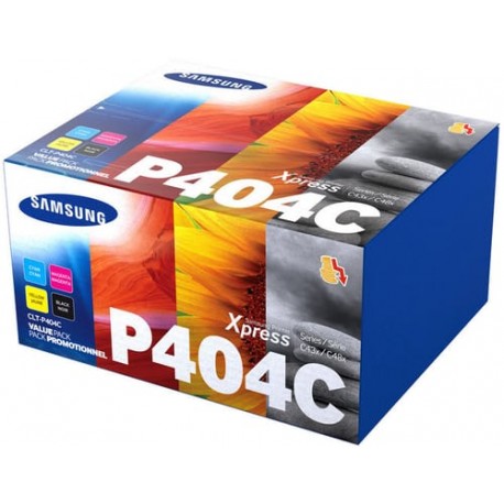 Samsung P404C toner kit (K404S,C404S,M404S,Y404S)