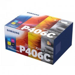 Samsung P406C toner kit (K406S, C406S, M406S, Y406S)