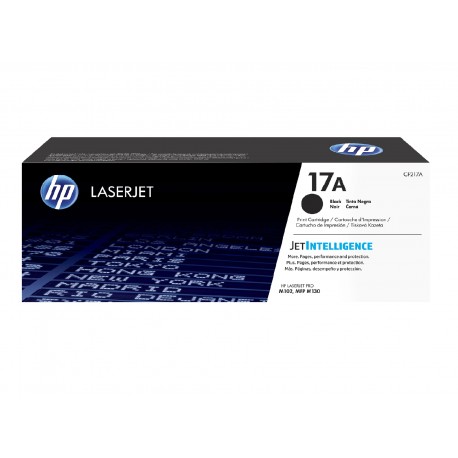 HP 17A juoda tonerio kasete (CF217A)