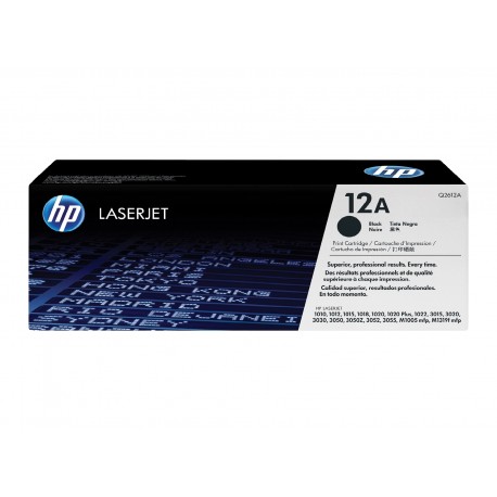 HP 12A juoda tonerio kasetė (Q2612A)