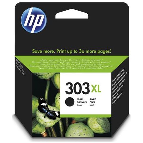 HP 303XL higher capacity black ink cartridge (T6N04AE/Nr. 303XL)