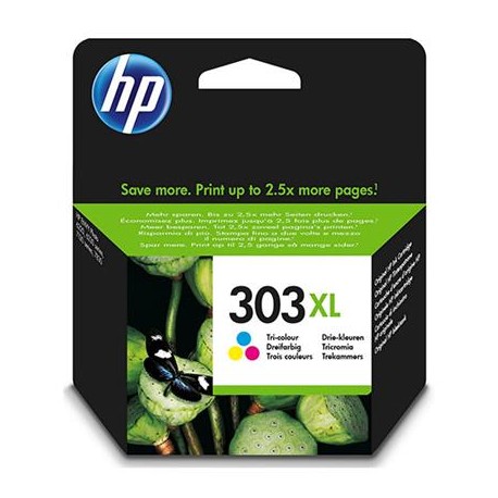 HP 303XL higher capacity multicolored ink cartridge