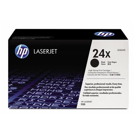 HP 24X didesnės talpos juoda tonerio kasetė