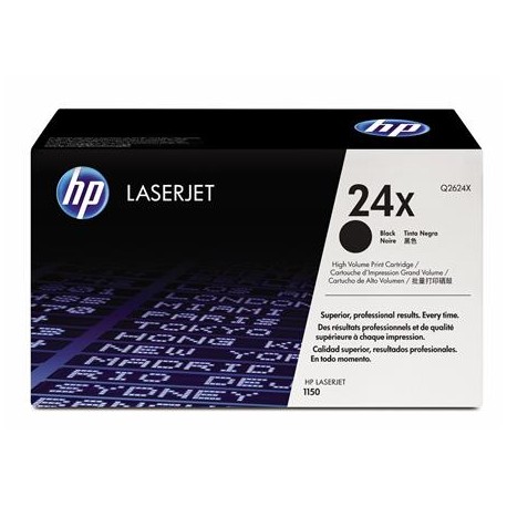 HP 24X higher capacity black toner cartridge (Q2624X)