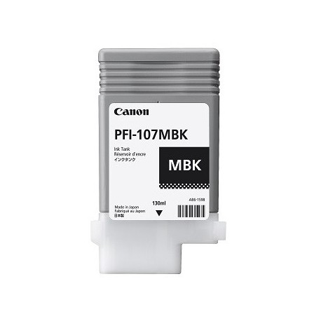 Canon PFI-107MBK matte black ink cartridge (PFI-107MBK