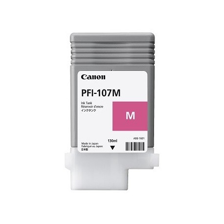 Canon PFI-107M magenta ink cartridge (PFI-107M, 6707B001)