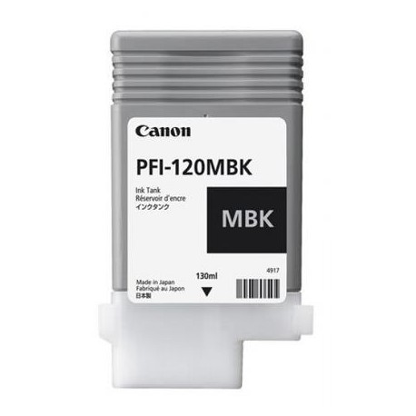 Canon PFI-120MBK matinė juoda rašalo kasetė