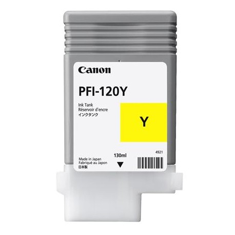 Canon PFI-120Y yellow ink cartridge (PFI-120Y, 2888C001AA)