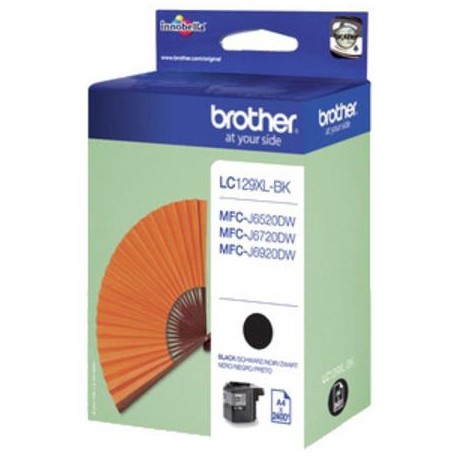 Brother LC129XLBK didesnės talpos juoda rašalo kasetė