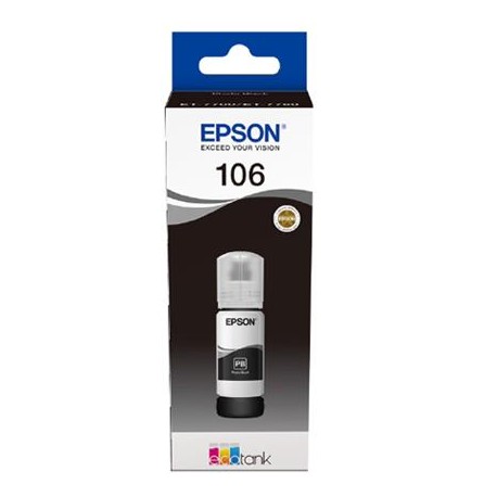 Epson 106 juodo rašalo buteliukas