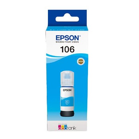 Epson 106 cyan ink bottle (C13T00R240)