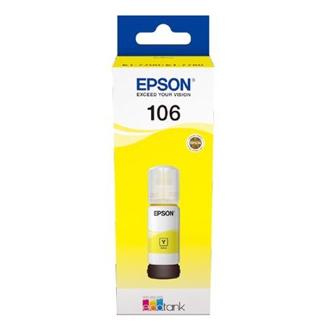 Epson 106 geltono rašalo buteliukas