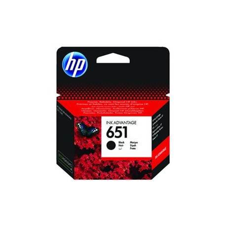 HP 651 black ink cartridge